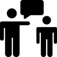 Mentorship Solid Style Icon vector