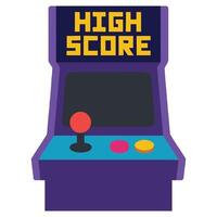 arcade machine 90s nostalgic illustration, nostalgic 1990s colorful clipart, 90s nostalgic design sublimation vector