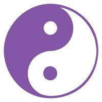 Yin Yang 90s nostalgic illustration, nostalgic 1990s colorful clipart, 90s nostalgic design sublimation vector