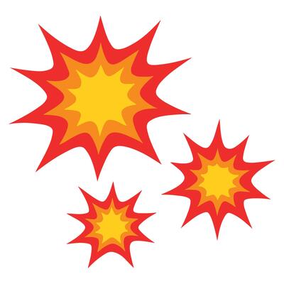 Space Comic Burst Explosions clipart, Outer Space illustration, Colorful Space design sublimation