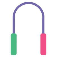 Handle Jump Rope 90s nostalgic illustration, nostalgic 1990s colorful clipart, 90s nostalgic design sublimation vector