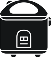 icon of a rice cooker with a handle. png