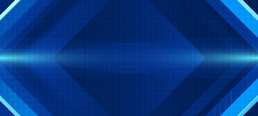 Futuristic blue technology background with grid lines and glowing light, perfect for UI design, tech interfaces, and digital presentations.
