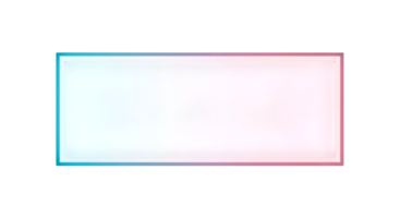 Gradient Rectangular Shape with a Blue to Pink Gradient and Transparent Backdrop png