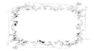 Distressed Oval Frame with Grunge Texture Border on Transparent Backdrop for Overlays and Creative Projects png