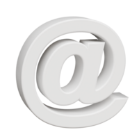 3D render neoblock alphabet at icon png