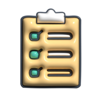 Modern 3D Research Customer Insight Icons png