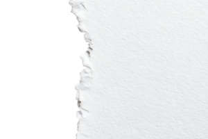 Fragmented Textured Background of Crumpled Paper with Irregular Edge Isolated on Transparent png