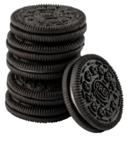 Stack of Cookies Isolated on Transparent Background Sweet Treat For Cookie Lovers png