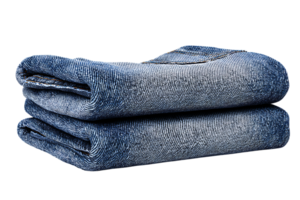 Stack of Beautiful Soft Towels on Transparent Background for Product Photography png