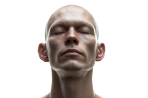 Man with sweat transparent background format isolated for graphic design project png
