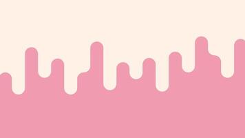 Pastel pink drip background with soft gradient. vector