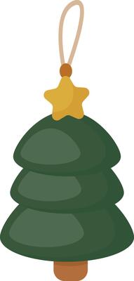 Tree Christmas Tree Ornament