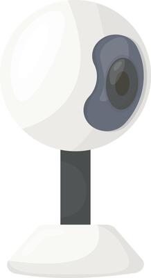 White and Gray Webcam