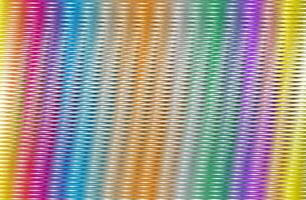 Abstract vertical rainbow stripes intertwine into one vector
