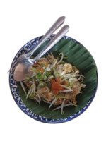 Crispy oyster omelet is presented on plate, looking yummy. It make someone feel hungry and desire to eat more, feel enjoyable with oyster omelet png