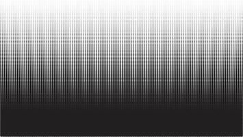 Abstract halftone dot gradient background with black to white transition for retro pop art or modern design vector