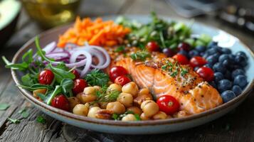 healthy nutrition chooise, balanced diets, and nutrient-rich choices for wellness photo
