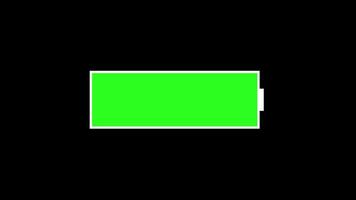 Mobile Charging Icon 2D Animation with Transparent Background Alpha Channel video