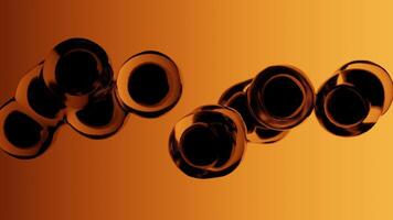 The movement of certain molecules or cells in three dimensions. video