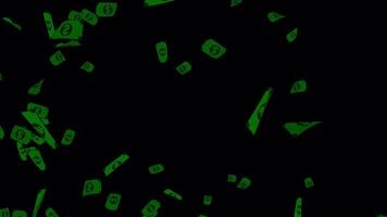 Dynamic Money Background - Sales and Finance Presentation Animation video