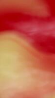 Vertical abstract blurry red and yellow background with a portrait cloud. Suitable for graphic design, business presentations, website banners, and social media posts. video