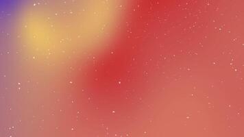 Red and yellow gradient with white specks background, perfect for vibrant designs, abstract concepts, energetic themes, and modern compositions. video