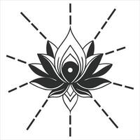illustration of an abstract floral background with isolated vector