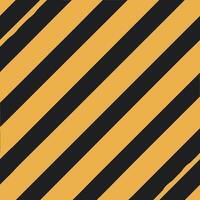 A black and yellow striped background with diagonal lines vector