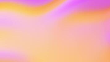 Abstract pastel gradient background with liquid style waves. Seamless looping . 4k abstract motion graphics dynamic pink and orange background video