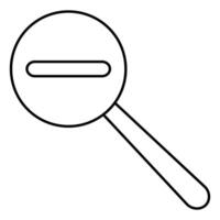 Pinch zoom in zoom out icon Gesture with white background vector