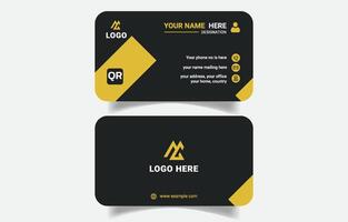 Styling Business Card Design Layout vector