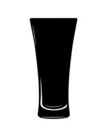 Drinking shot glass icon. vector