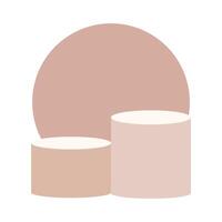 Pastel Podium icon isolated on white background for your web and mobile app design, podium logo concept vector