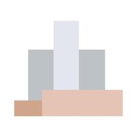 Rectangle Podium icon isolated on white background for your web and mobile app design, podium logo concept vector