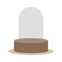 Simple Podium icon isolated on white background for your web and mobile app design, podium logo concept vector