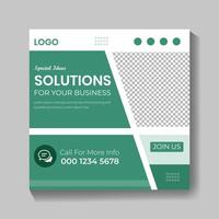 Complete digital solutions, from social posts to business-driven marketing strategies vector