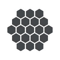 Abstract Honeycomb Pattern Graphic Design Element for Branding and Backgrounds vector