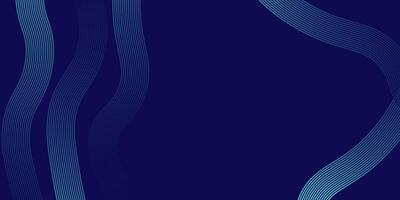 Abstract Vertical Blue Wavy Line Background with Dark Contrast vector