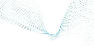 White Minimal Abstract Background with Light Blue Gradient Dot Wave vector