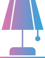 Table Lamp Interactive UI Design vector