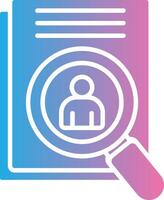 Recruitment Color Block Badge vector
