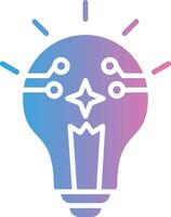 Bulb Mobile App Illustration vector