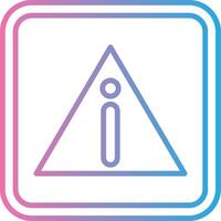 An icon of a triangle with an arrow pointing to the right vector