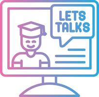 Chat Minimal UI Element vector
