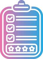 Review Clean UI Concept vector