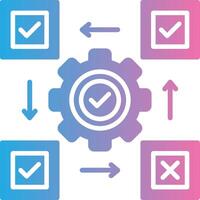 Unit Testing Cool Tone Form vector