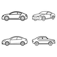 Bundle Of Car vector