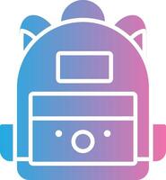 Backpack User-Friendly Drawing vector