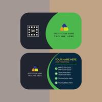 Creative Modern Visiting Card vector